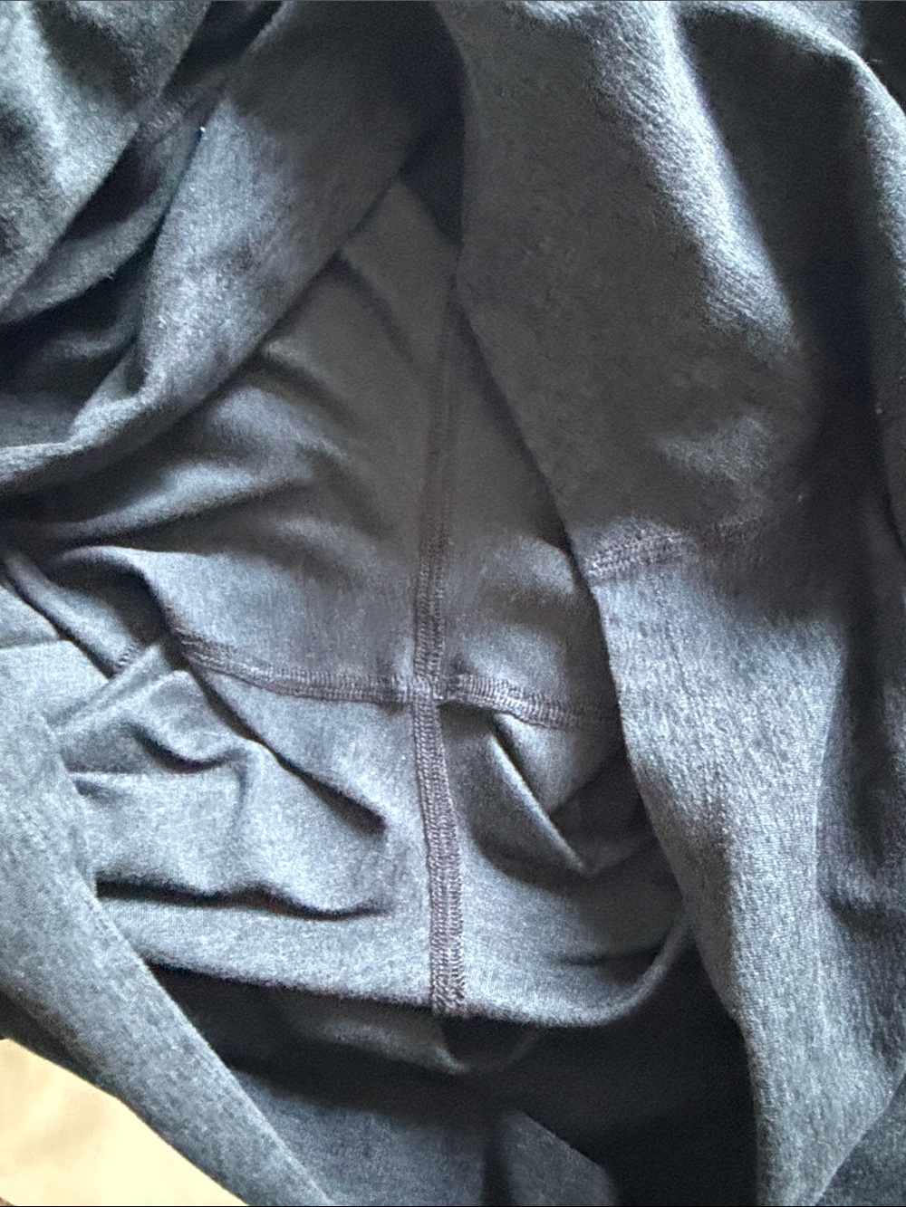 Beyond the bump Black space-dye Women’s Jogger Pants szlarge with pockets - Picture 10 of 12